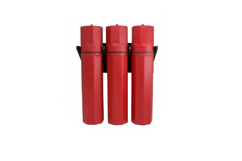 BAC Industries RK-301 Rod Keeper System, Red, 3/Pack