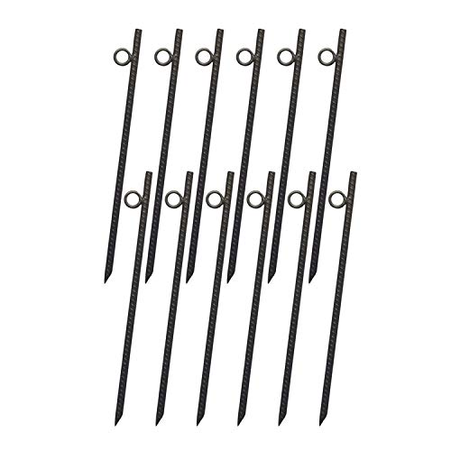 rebar tent stakes Yard Tuff Grip Rebar 18 Inch Steel Durable Tent Canopy Ground Stakes ( –  Tuff Brothers