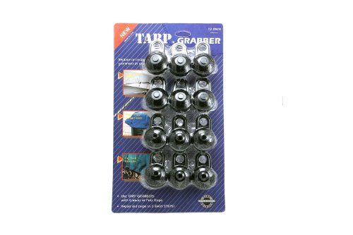 Tarp Grabbers TG-12 Tarp Grabbers, 12-Pack