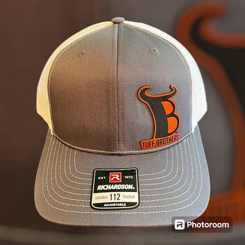 Load image into Gallery viewer, Tuff Brothers Richardson Hat - Grey White
