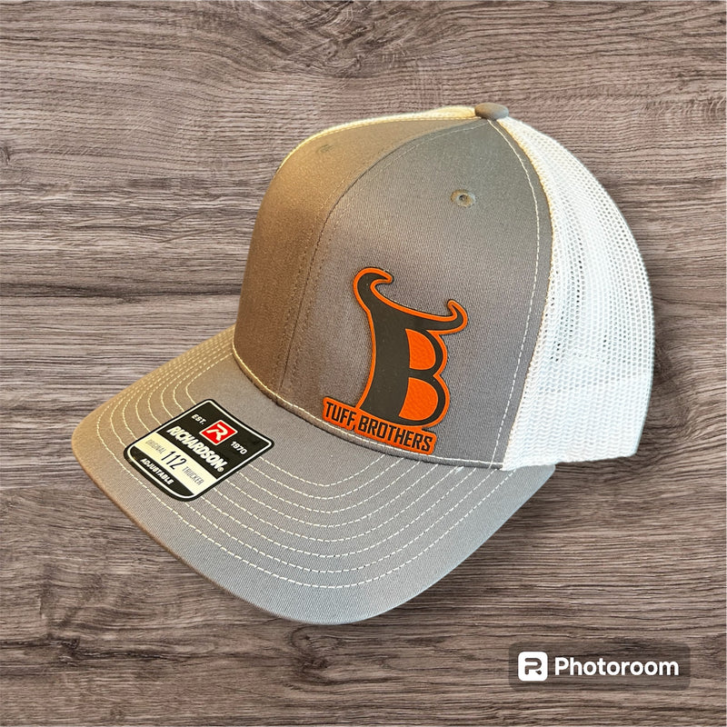 Load image into Gallery viewer, Tuff Brothers Richardson Hat - Grey White
