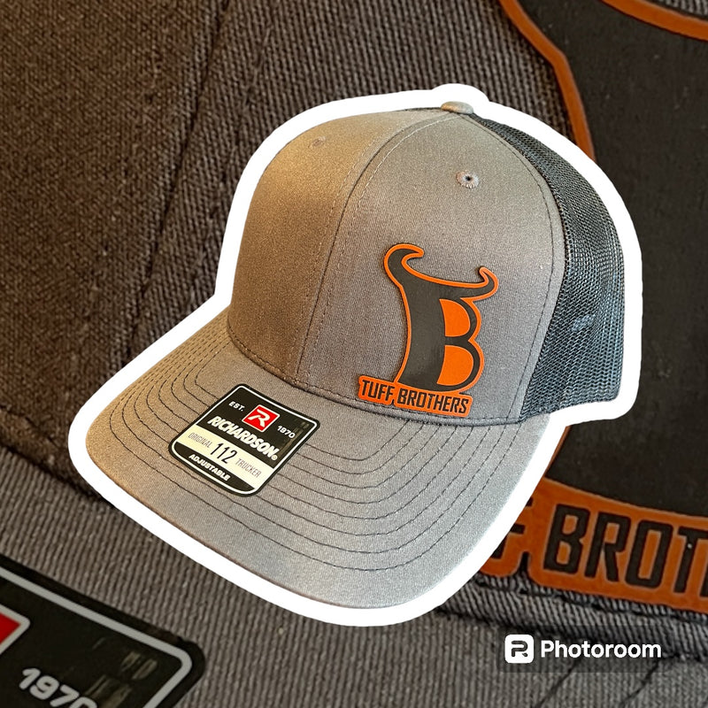 Load image into Gallery viewer, Tuff Brothers Richardson Hat - Grey Black
