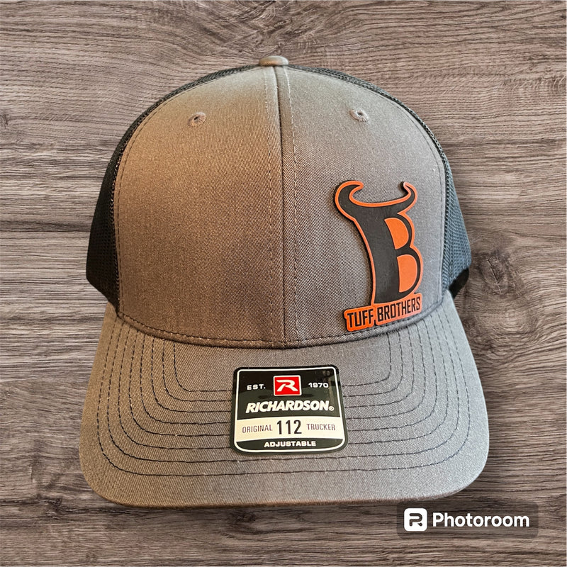 Load image into Gallery viewer, Tuff Brothers Richardson Hat - Grey Black
