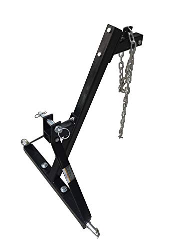 Timber Tuff TMW-81 3-Pt Log Skidding Arm, Black